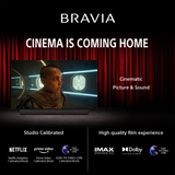 BRAVIA 3 (55") | 4K HDR Processor X1™ | 4K Ultra HD | High Dynamic Range (HDR) | Smart TV (Google TV) 1
